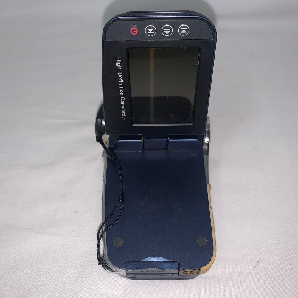 Aiptek Handheld HD Camcorder V5V 8MP Blue Voice Recorder *CAMERA ONLY*